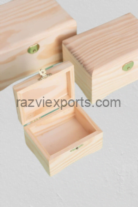 pine wood jewelry box manufacturer