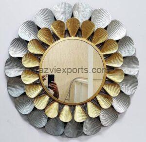 rounded wall decor mirror manuacturer and exporter