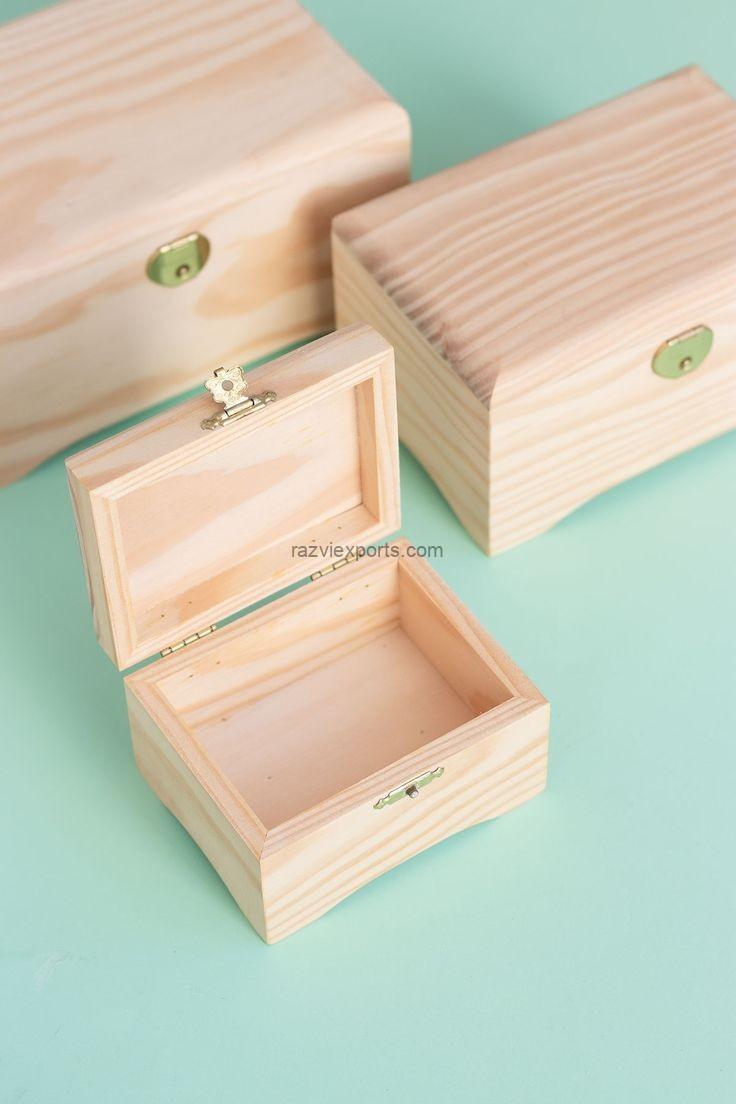 Wooden small Jewelry Box