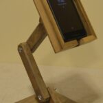 adjustable wooden mobile phone stand