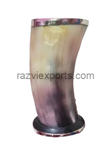 brass molded horn cups