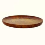 wooden craved plate