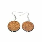 wooden earring set