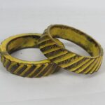 wooden engraved bangles