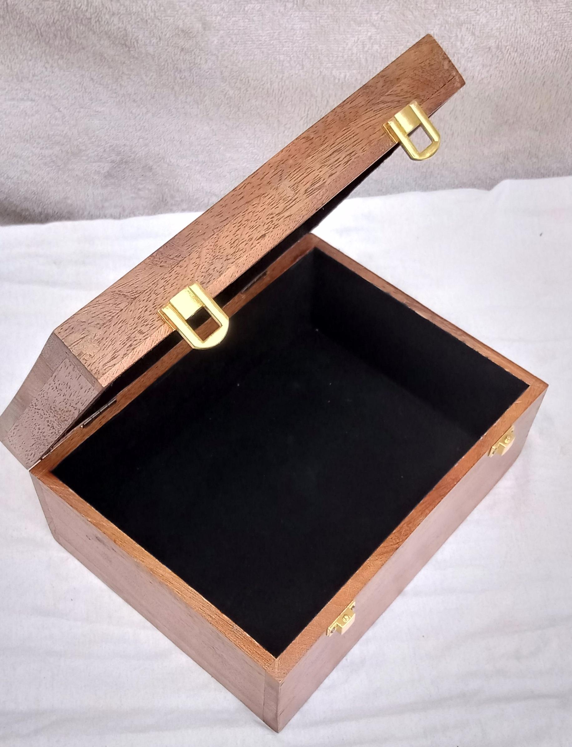 wooden jewelry box