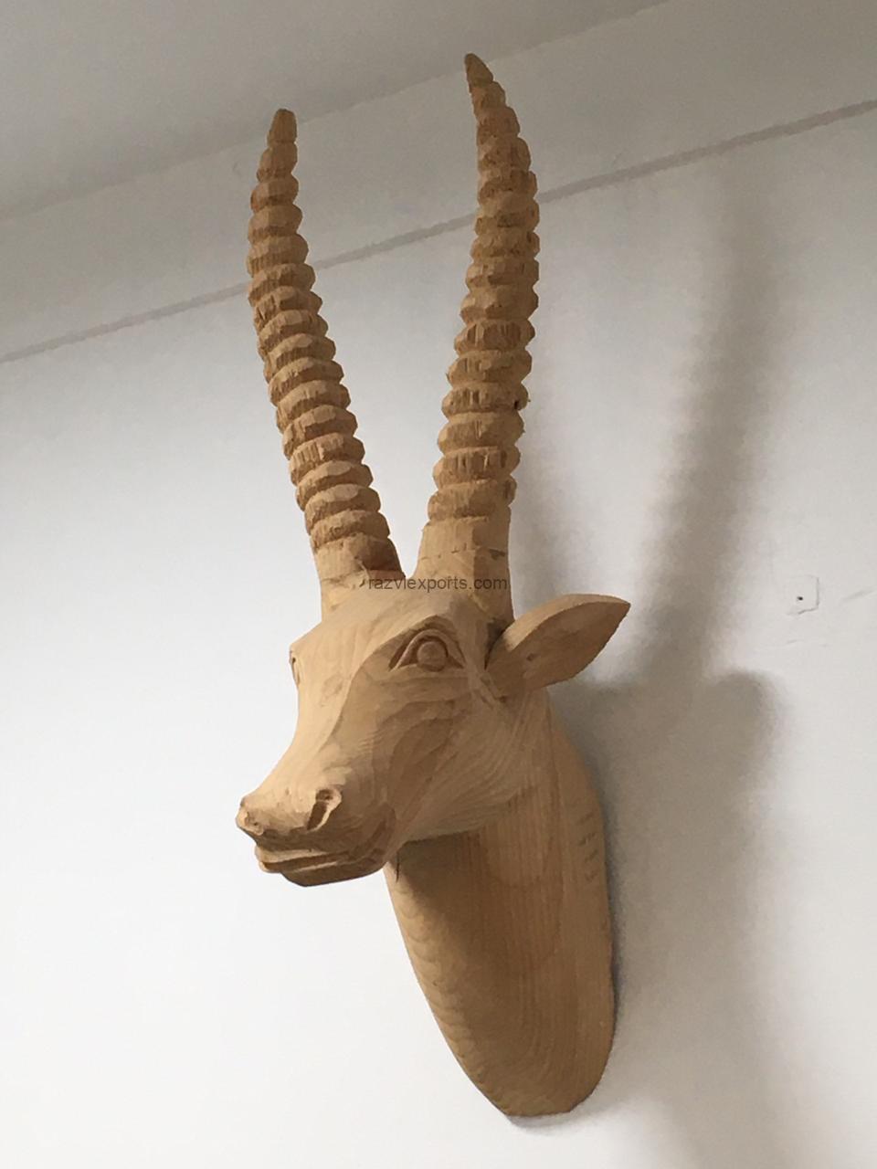 wooden wall decor animal Head | Deer head