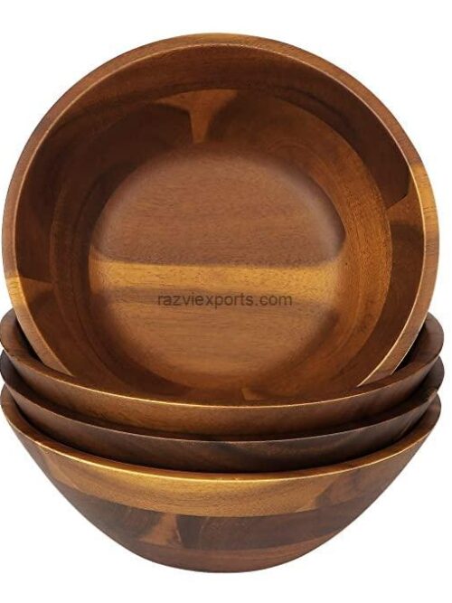 Buy Handcrafted Wooden Bowls Razvi Exports