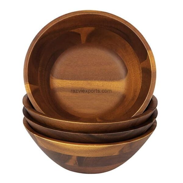 wooden bowl acacia wood