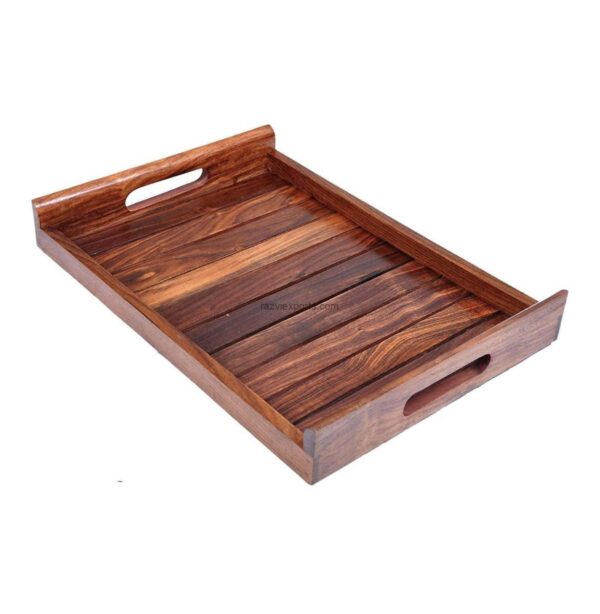 wooden serving tray bulk supplier Razvi Exports