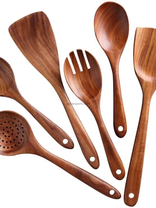 Buy Customized Wooden Utensils in Bulk Razvi Exports