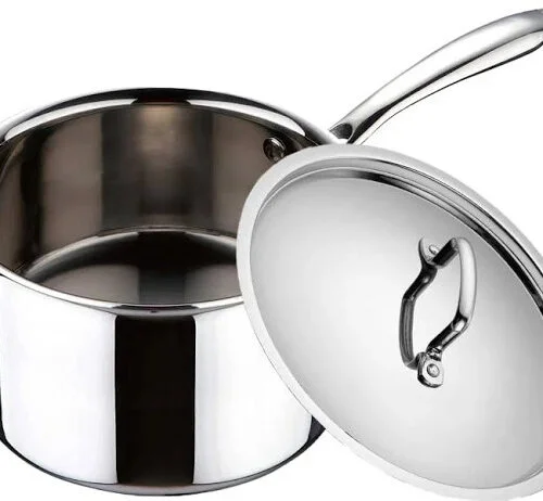 stainless steel saucepan supplier and exporter Razvi Exports