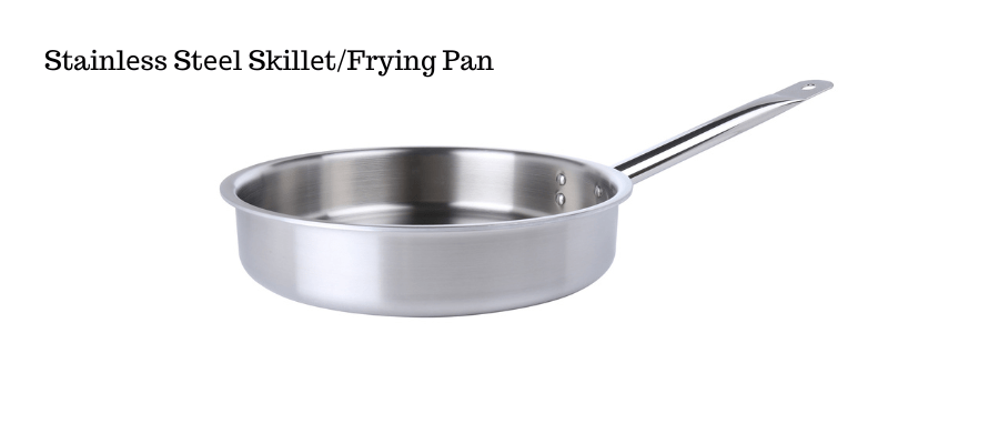 Stainless Steel Tri-Ply Frying Pan