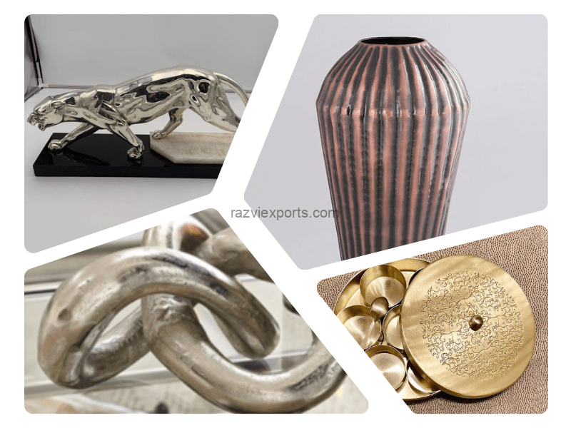 Razvi Exports | Expert Home Decor, Kitchenware, Tableware Manufacturer 11 Metal Products Manufacturer and Exporter Razvi Exports