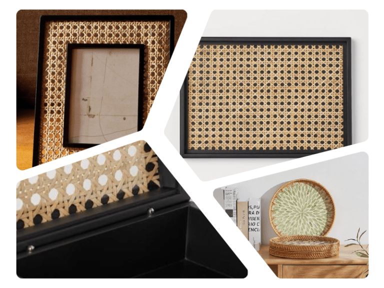 Premium Indian Handicrafts Manufacturer, Supplier & Global Exporter 10 Rattan Products Manufacturer and Exporter Razvi Exports