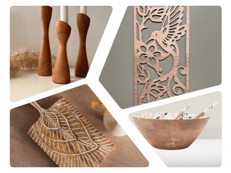 Premium Indian Handicrafts Manufacturer, Supplier & Global Exporter 5 wooden products Manufacturer and Exporter Razvi Exports