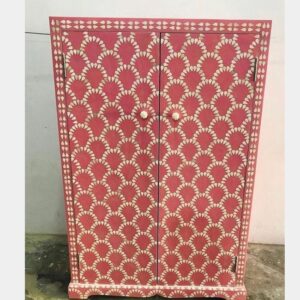 pink Bone-Inlay-Cupboard