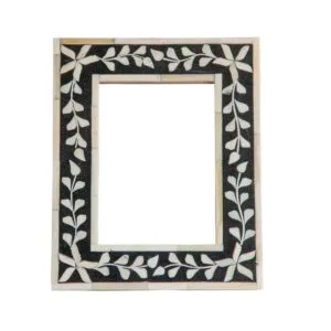 Floral Bone Inlay Wall Mirror manufacturer and exporter