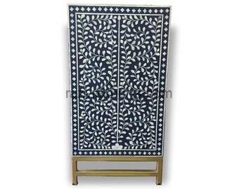 Buy Floral Bone Inlay Cupboards- Razvi Exports