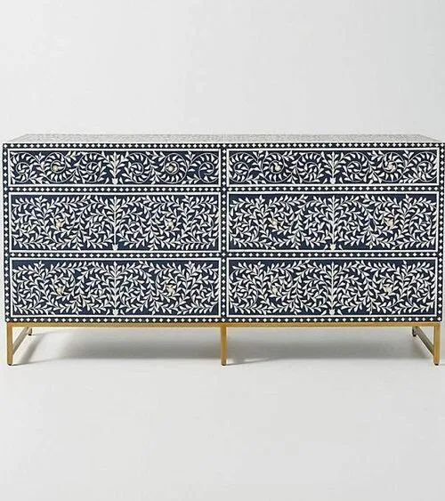 Bone Inlay Dresser manufacturer Razvi Exports
