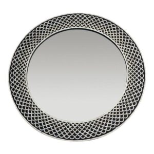 fish-scale-black-bone-inlay-round-mirror