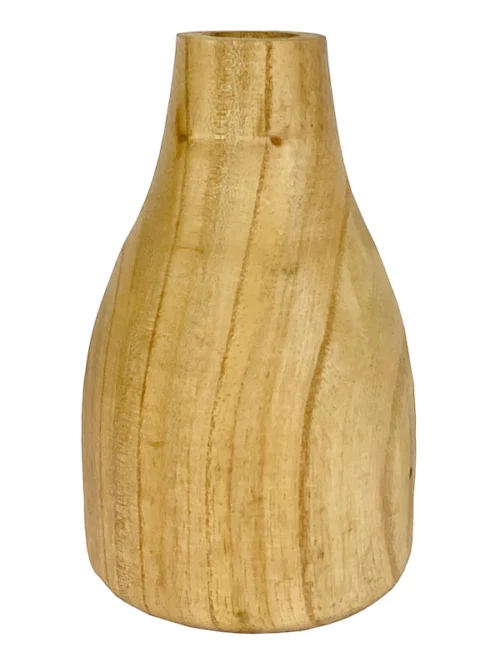 Beautiful Wooden Decorative vases Wholesale- Razvi Exports