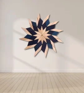 wood curl wreath manufacturer Razvi Exports