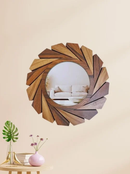 wood framed wall mirror manufacturer Razvi Exports