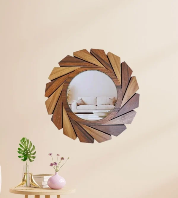 wood framed wall mirror manufacturer Razvi Exports