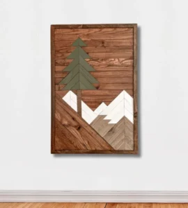 wood mountain wall art manufacturer razvi exports