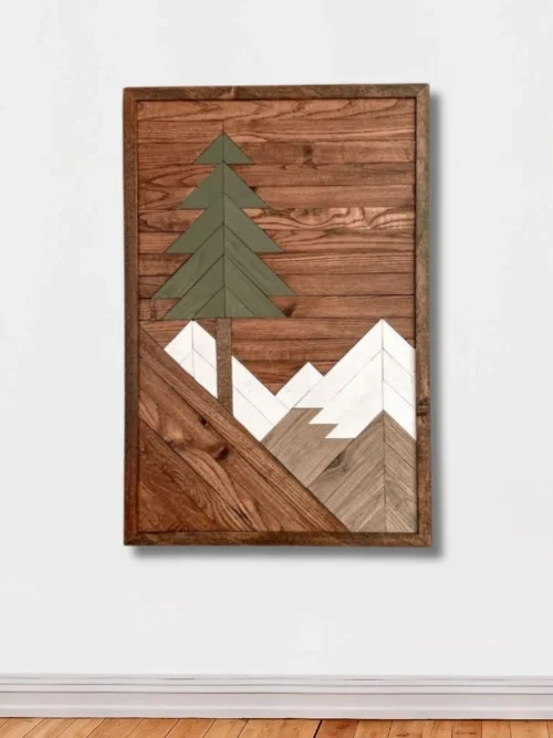wood mountain wall art manufacturer razvi exports