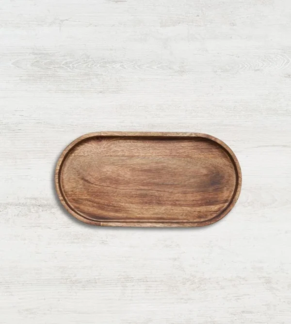 Wooden Oval Tray Razvi Exports