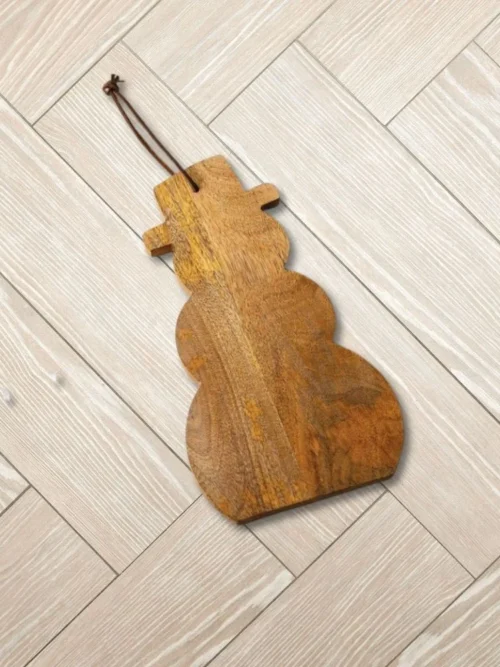 Acacia wood snowman Manufacturer Razvi Exports