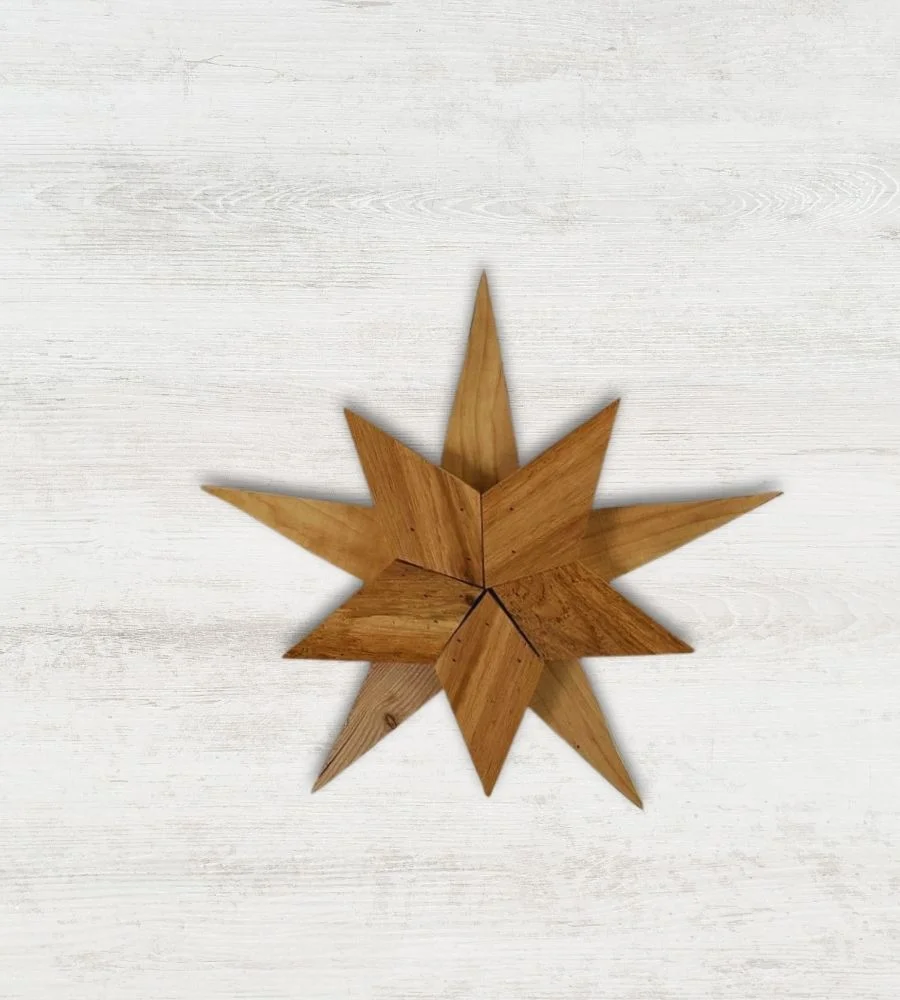 wooden stars for crafts manufacturer-Razvi-Exports