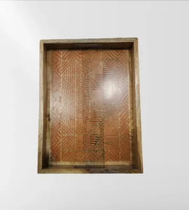 Minimalistic Wood tray Rectangle shape- Razvi Exports