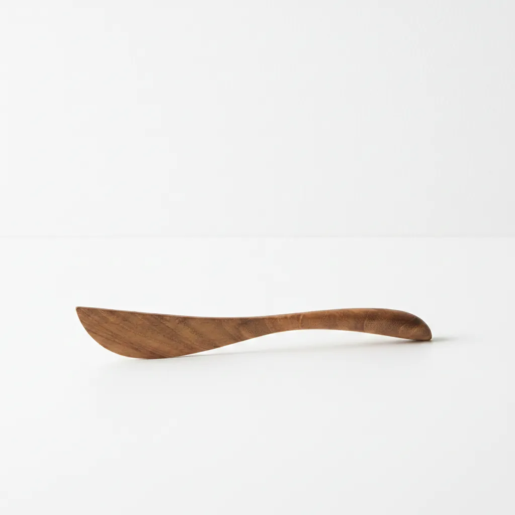 natural acacia wood butter knife breakfast spreader for daily use
