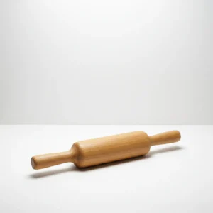 wooden rolling pin 12 inch made from mango wood with handles