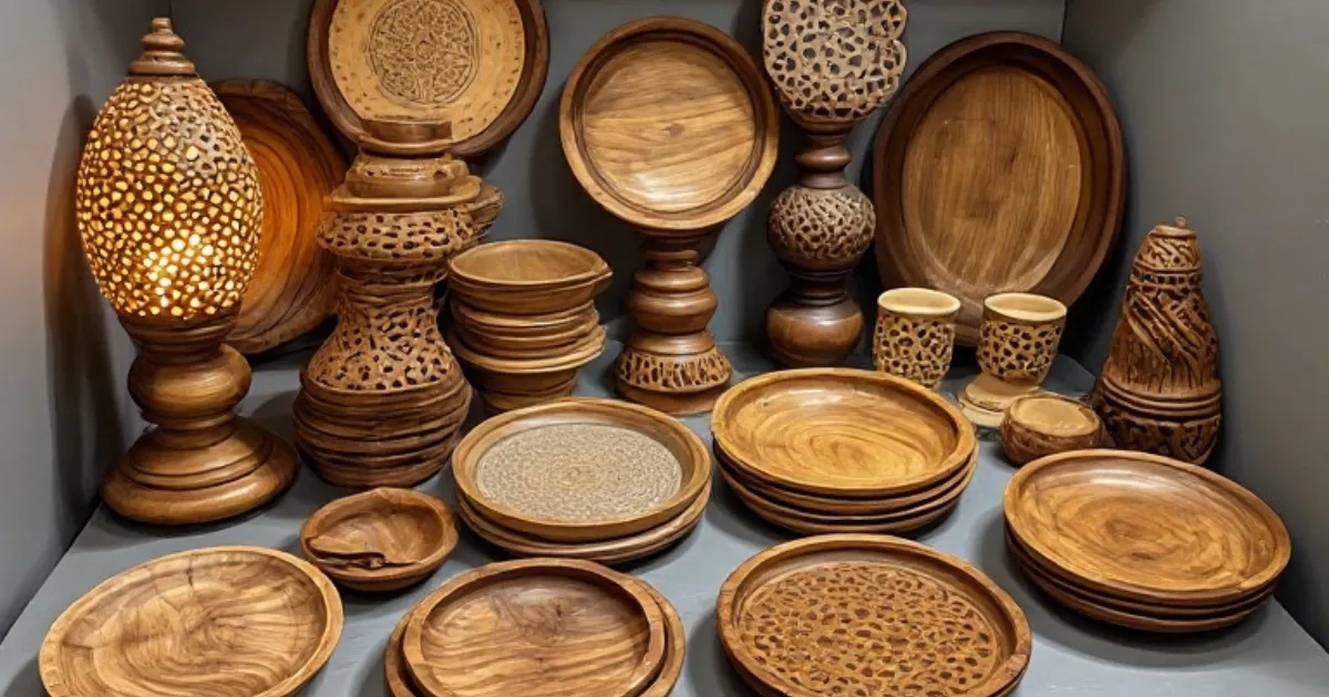 Wooden handicrafts supplier and exporter offering handcrafted home decor products