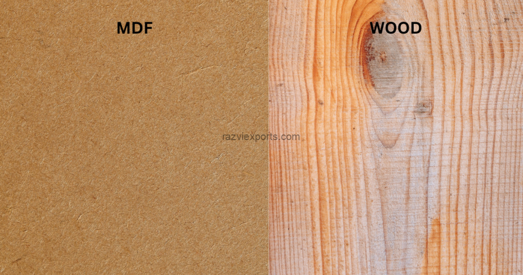 Solid Wood vs MDF Handicrafts