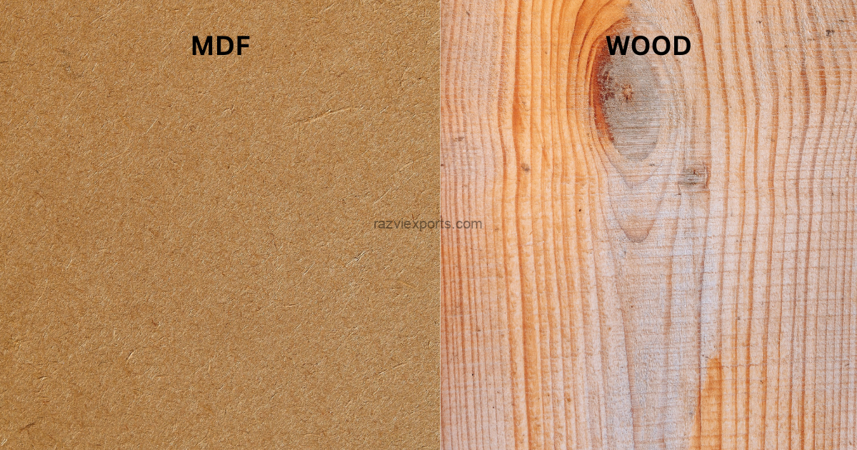 Solid Wood vs MDF Handicrafts