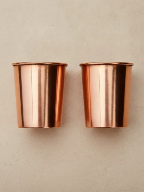 plain copper cup 300ml made from 99%+ pure copper