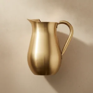 plain copper jug with handle for wholesale export with OEM ODM customization and food-related certificates available on request