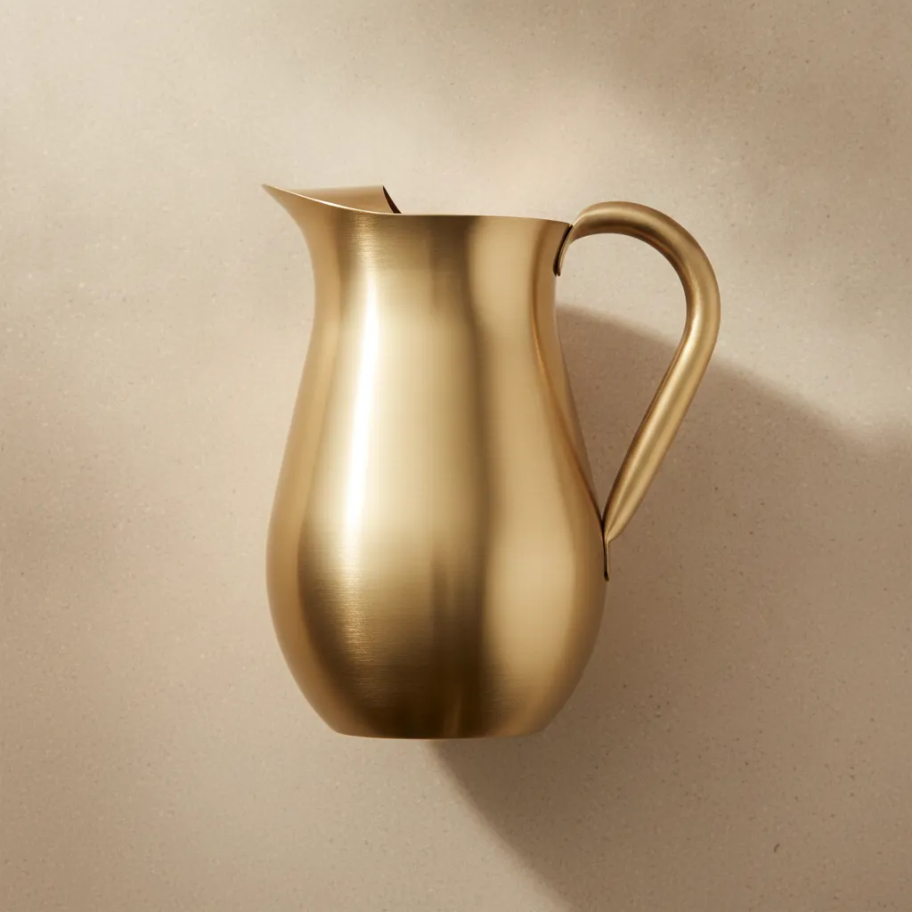 plain copper jug with handle for wholesale export with OEM ODM customization and food-related certificates available on request