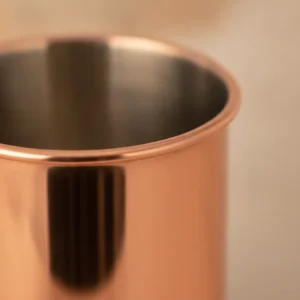 plain copper mug 16 oz made from 21–22 gauge copper